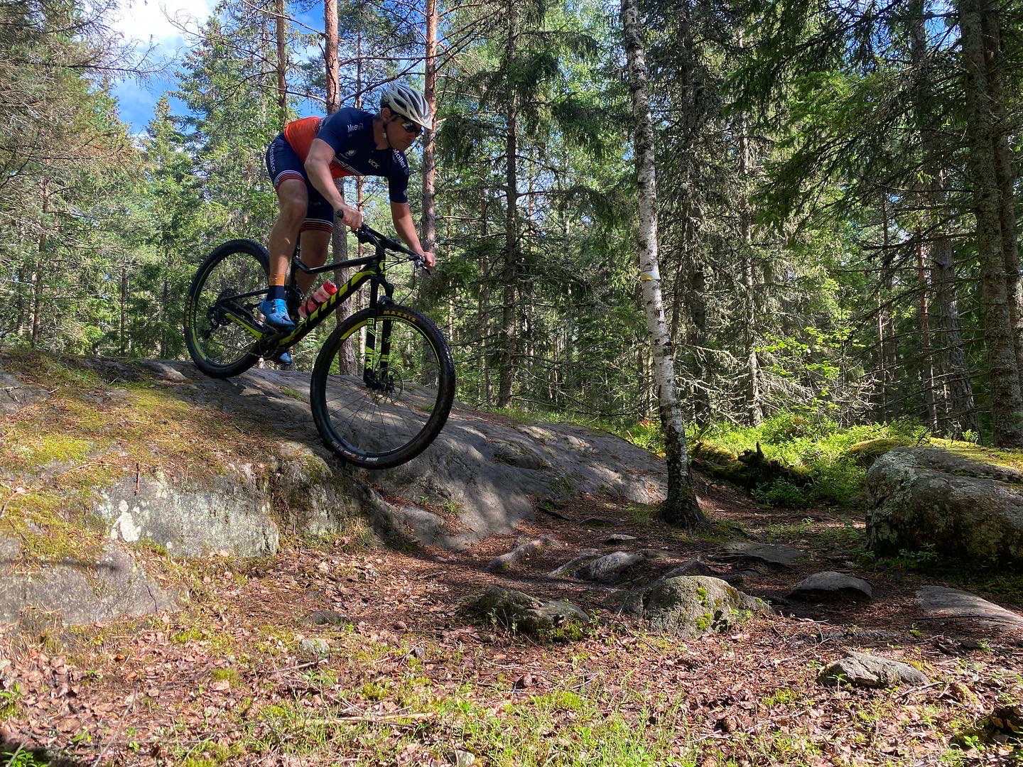 Västerås Rönnby Lista-spåret - MTB röd (vinter)