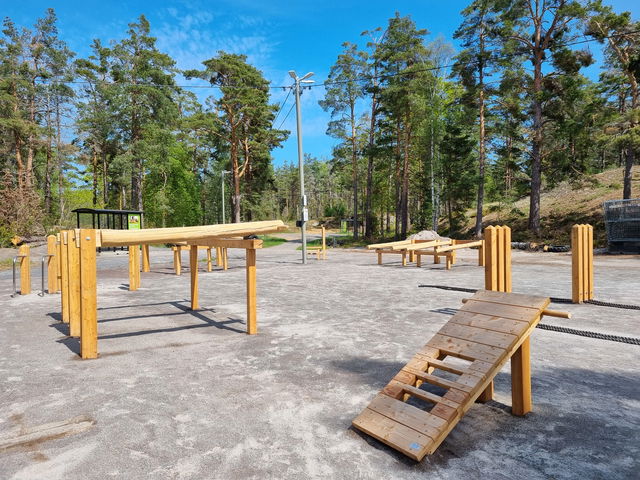 Utegym - Havslätts motionsspår