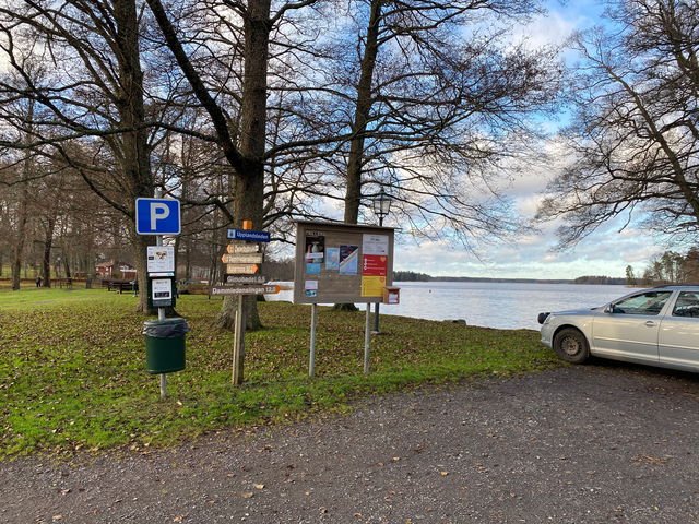 Parkering, Gimo herrgård