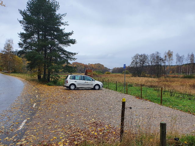 Parkering Holje naturreservat och Odasjöslätt fågeltorn