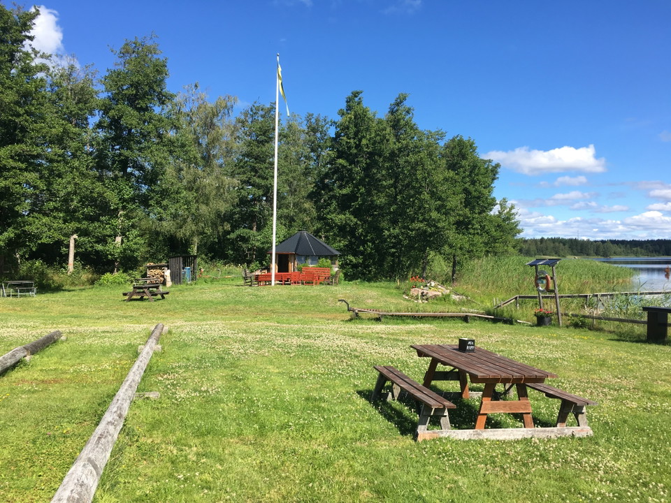 Grillplats, grillkåta vid Tjurlången