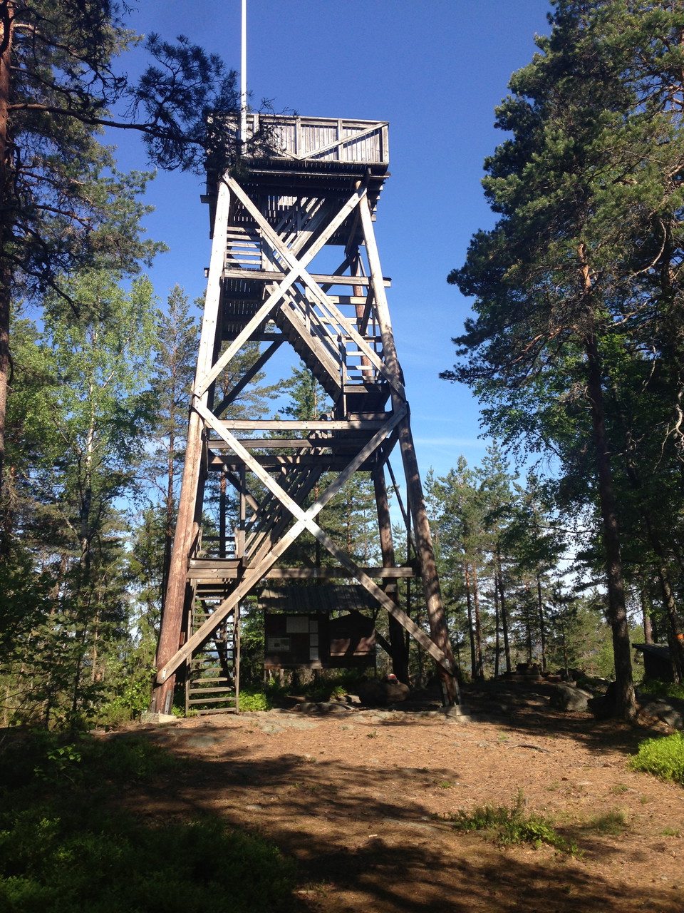 Utsiktstornet erbjuder chans på vacker utsikt!