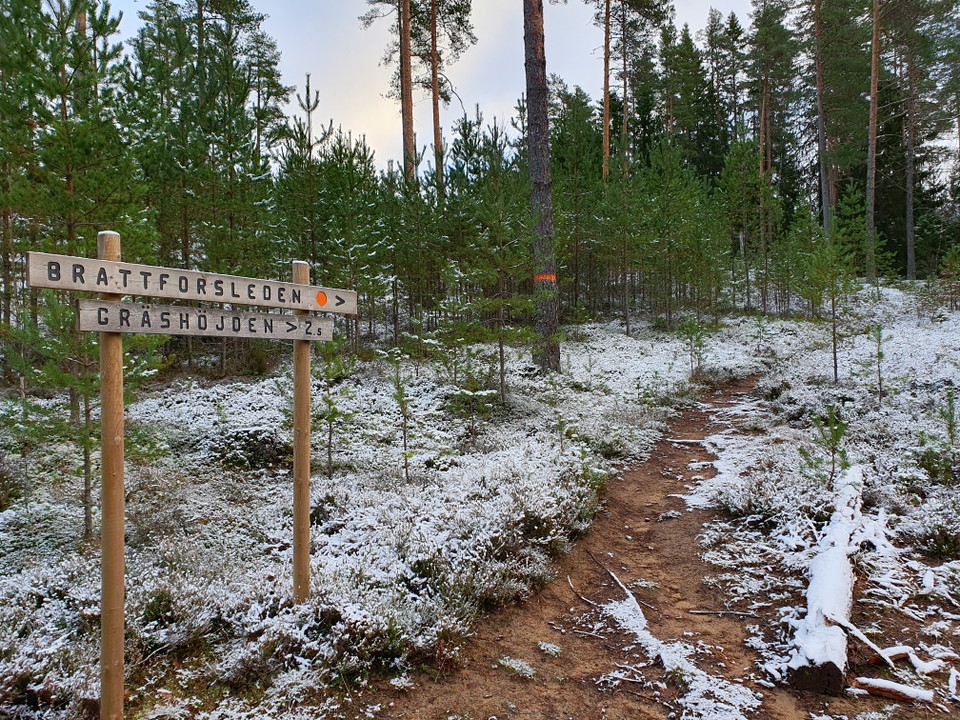 Vandringsled från Ångsågen