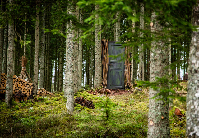 Kunstprojekt in der Natur