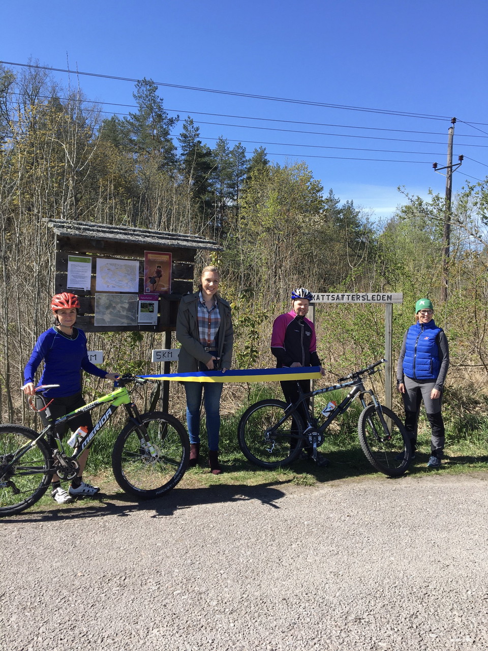 Från vänster: Maria Modig, Sylvia Nilsson, Henrik Vuorinen, Marie Landh