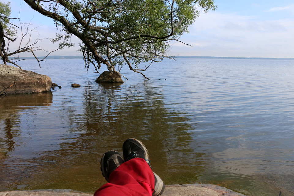 Utsikt över Mälaren.