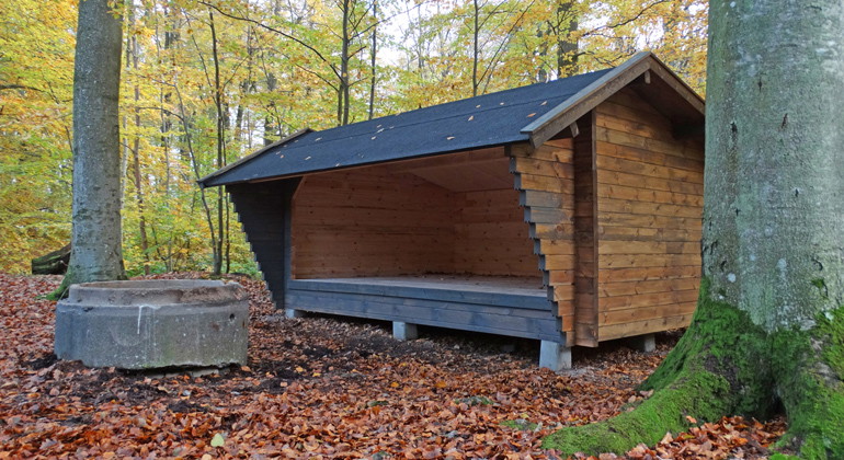 Rastplats vid Josefinelust.