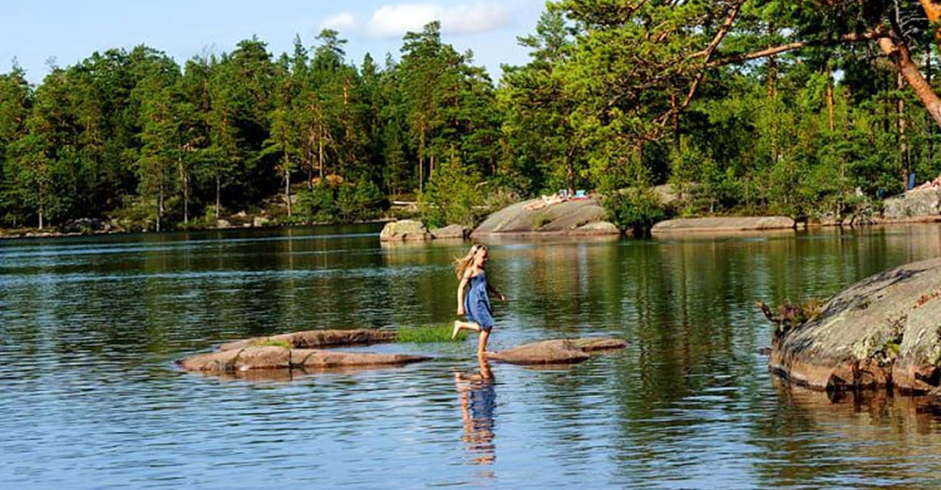 Lilla Älgsjön badplats, startplats