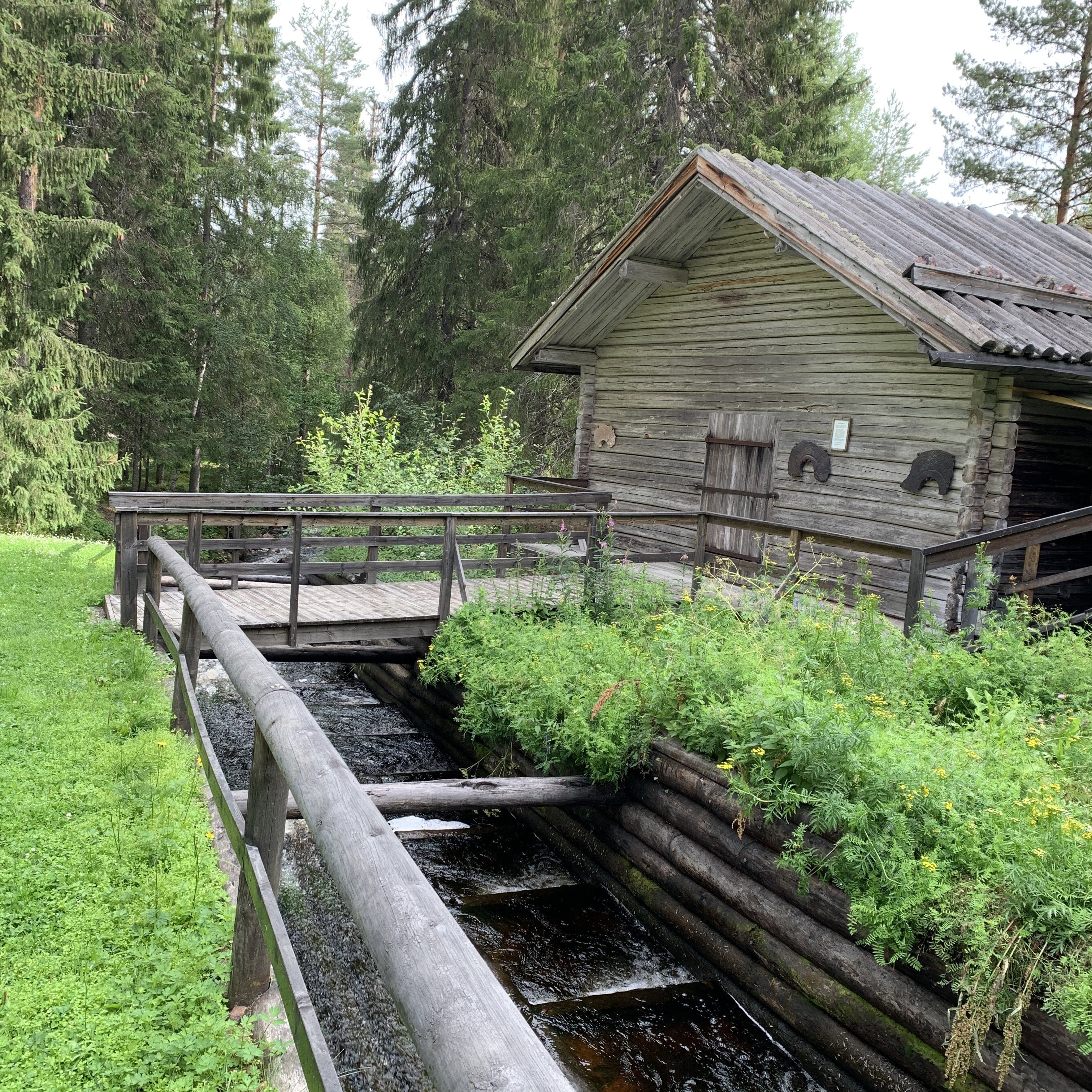 Björnarvet fäbodar vid Oxberg