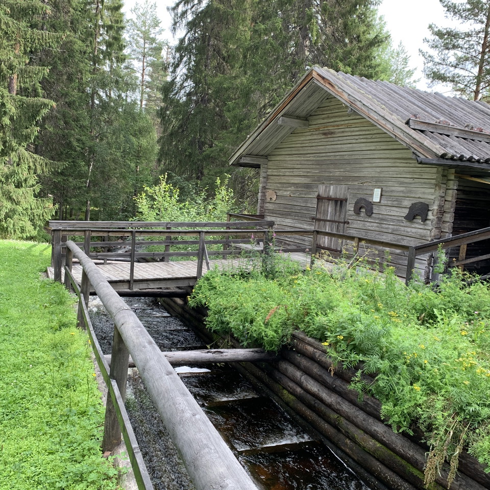 Björnarvet fäbodar vid Oxberg