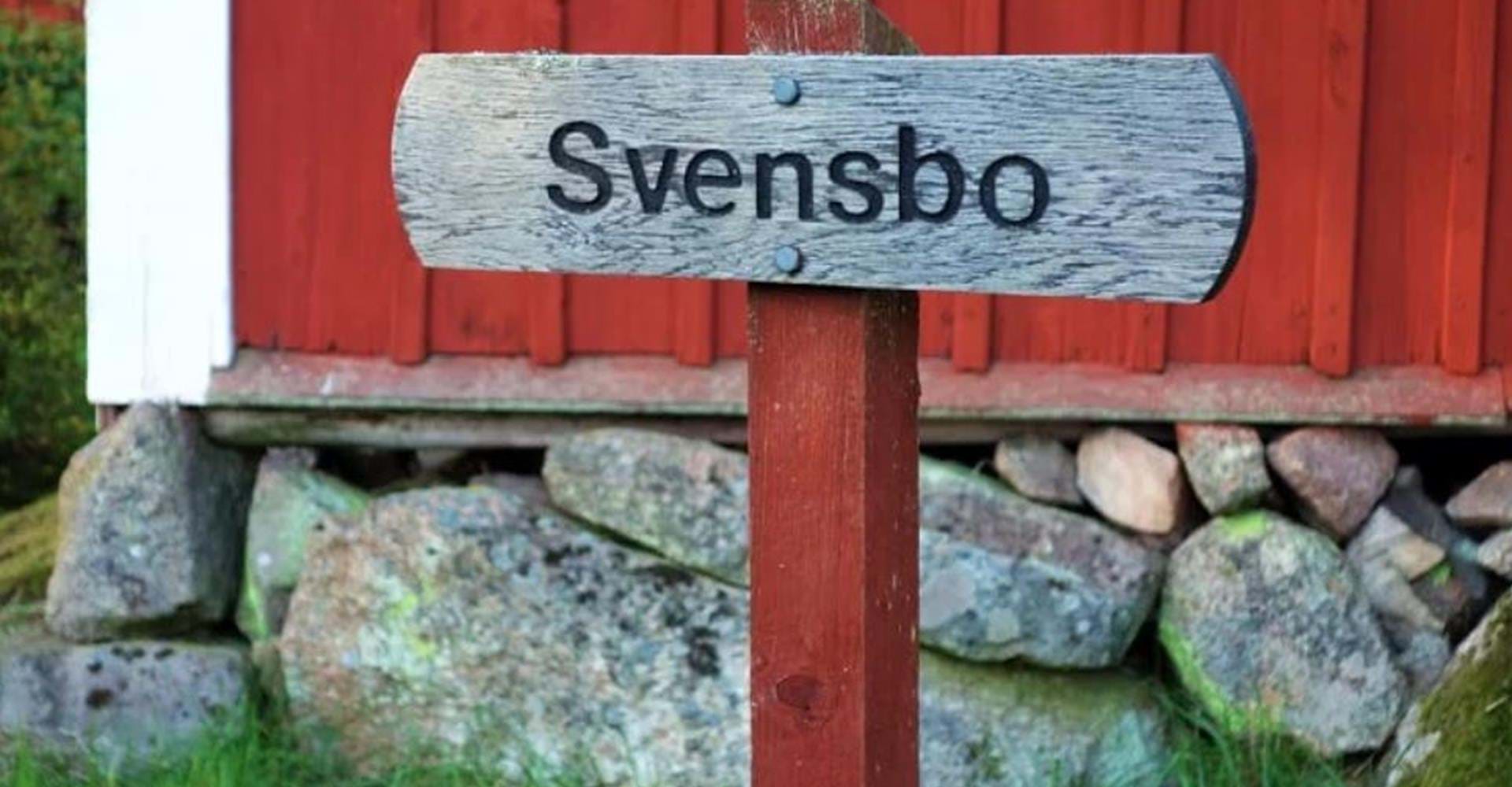 Skylt Svensbo vid raststuga
Sträcka Trollegater-Ulrika
Linköping