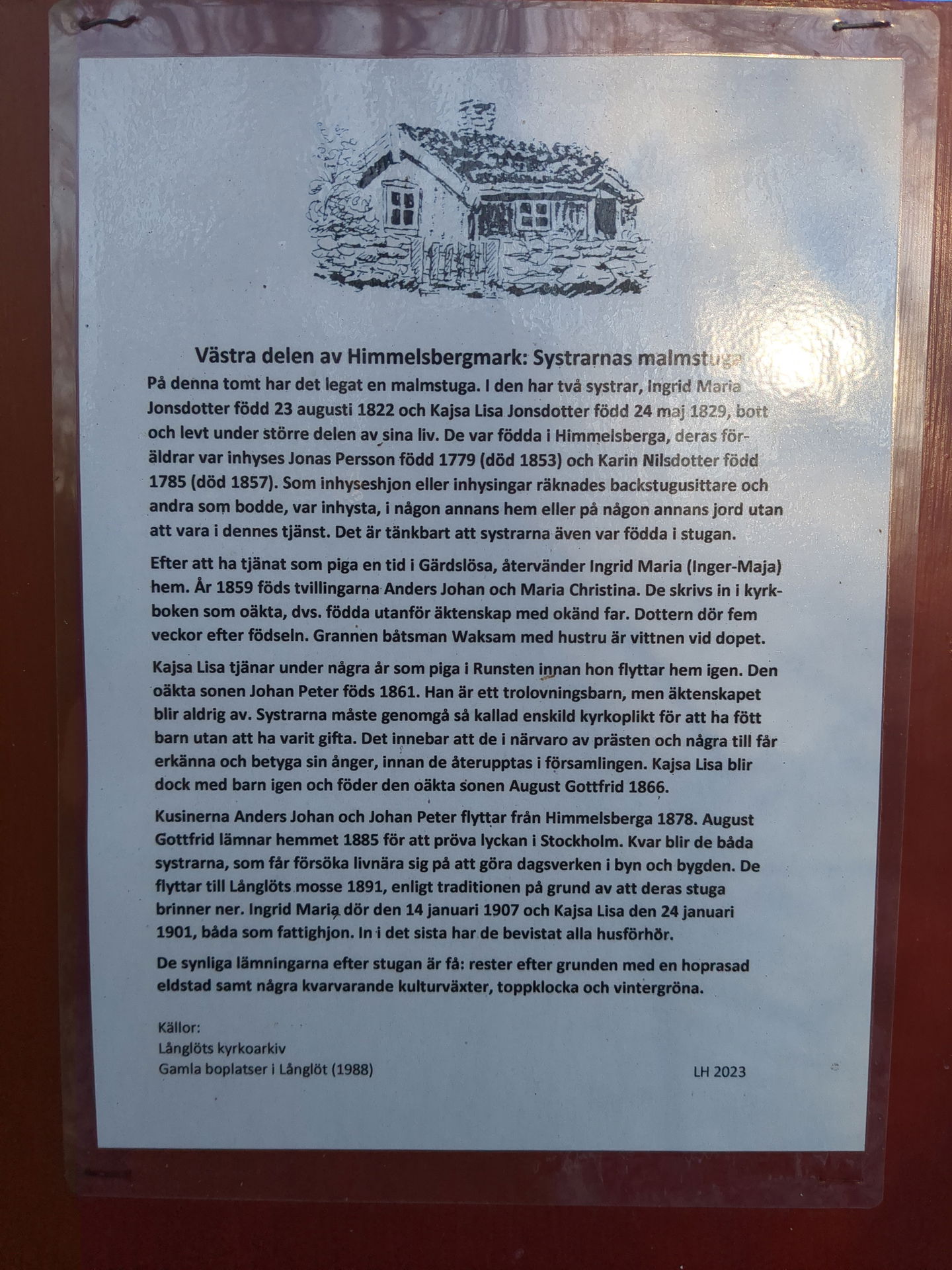 Informationsskylt