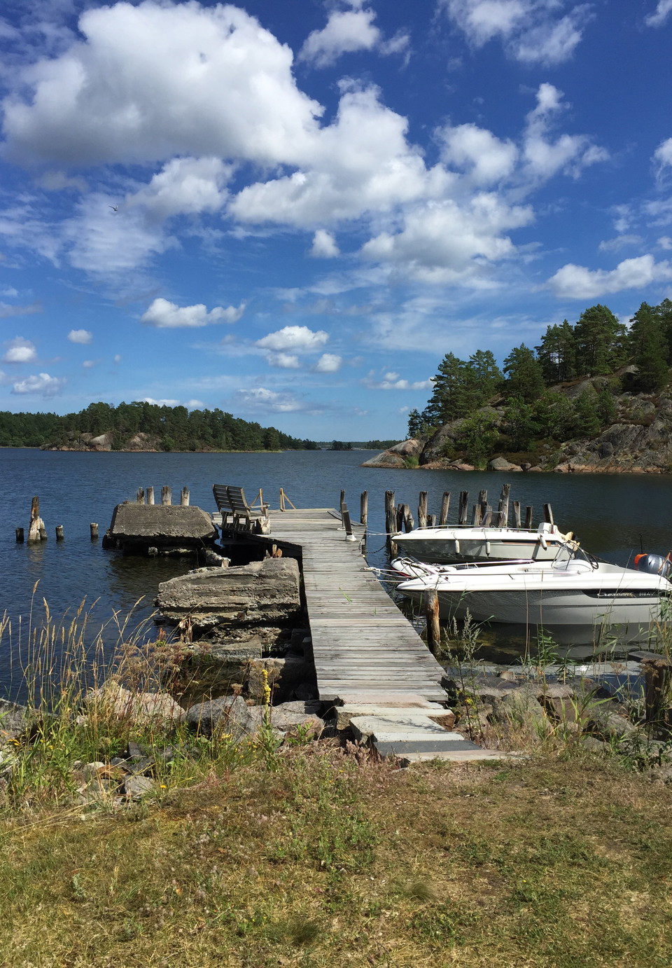 Badplats vid Hålviken