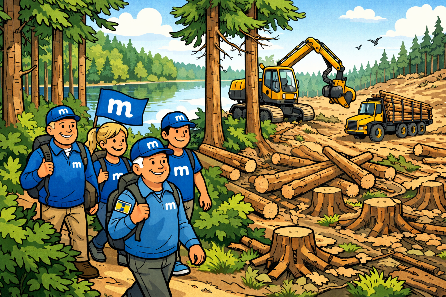 Moderaternas nya friluftspolitiska program är ambitiöst och välformulerat. Men samtidigt pekar budge…