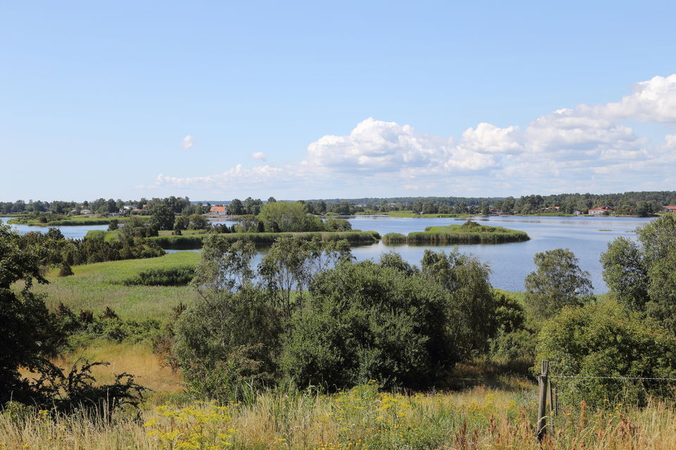 Utsikt över Västra sjön från Skärgårdsparken 