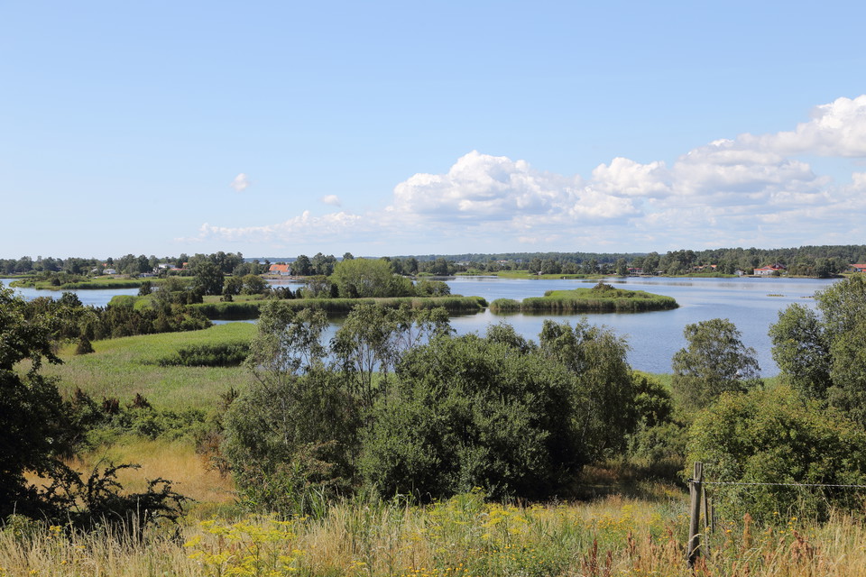 Utsikt över Västra sjön från Skärgårdsparken 