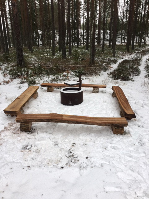 Grillplats vid Perkils kättil