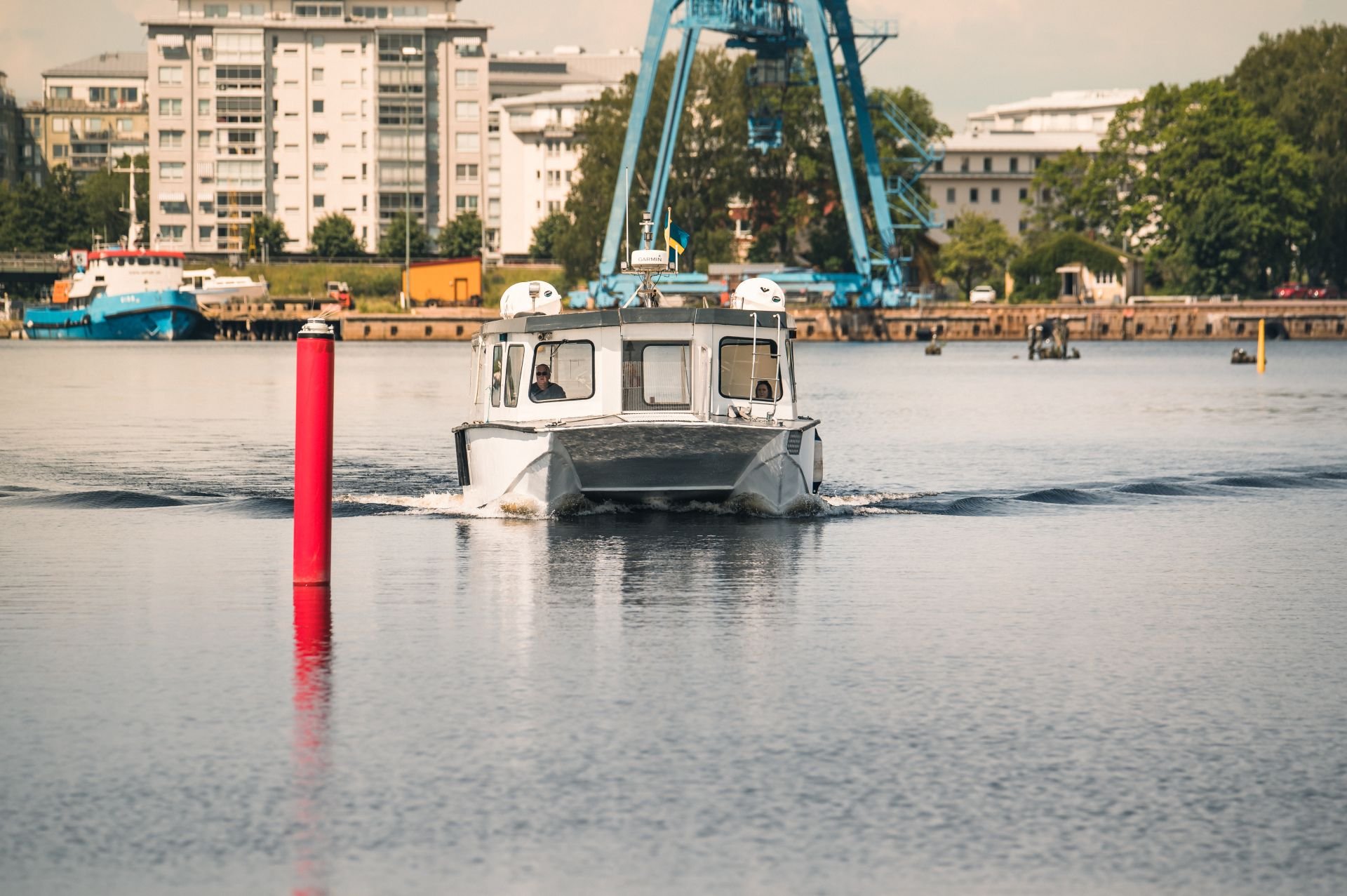 Båtbuss 95 från Kristinehamn till Karlstad
