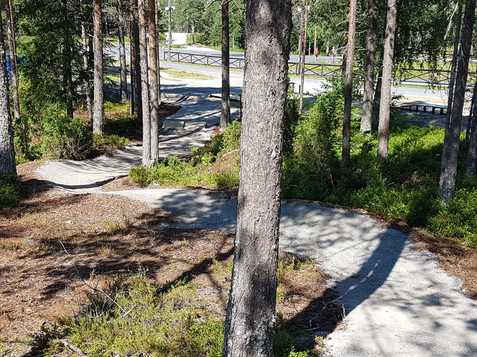 Skön utförsåkning