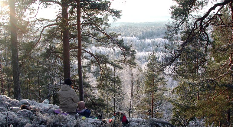 Utsikt från Storhöjden
