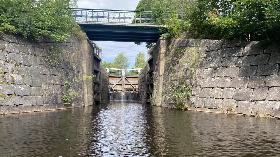 Upplev historiska slussar i Fagersta