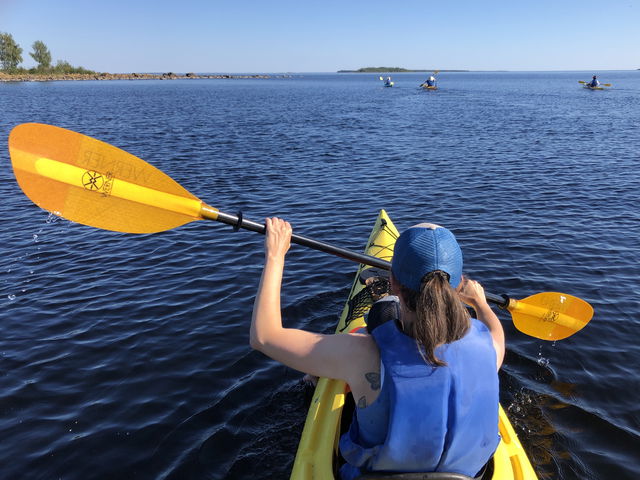 Kajakled Tromsöviken - Kenkälahti