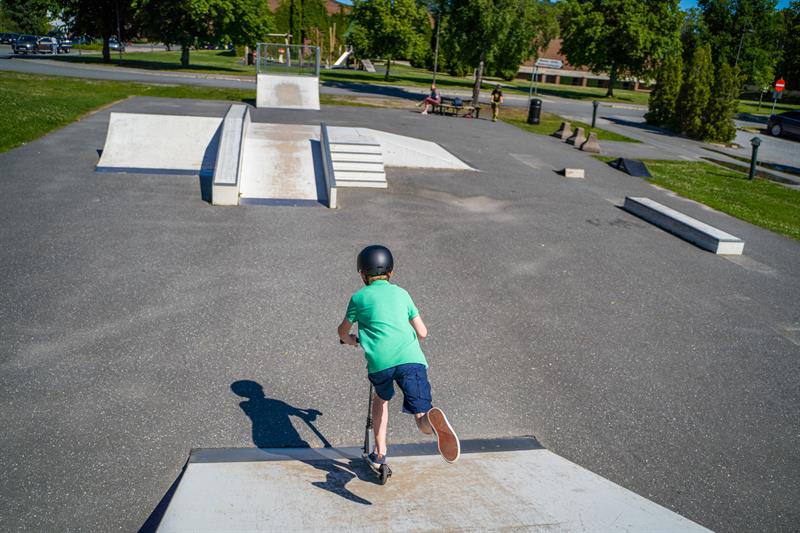 Skaterampe, Ørje