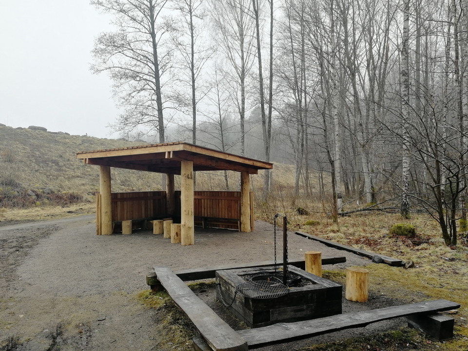 Grillplats i naturreservat