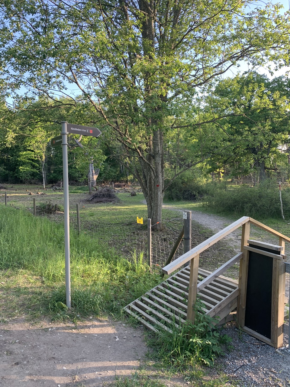 Kärsöleden, Lovö naturreservat. 