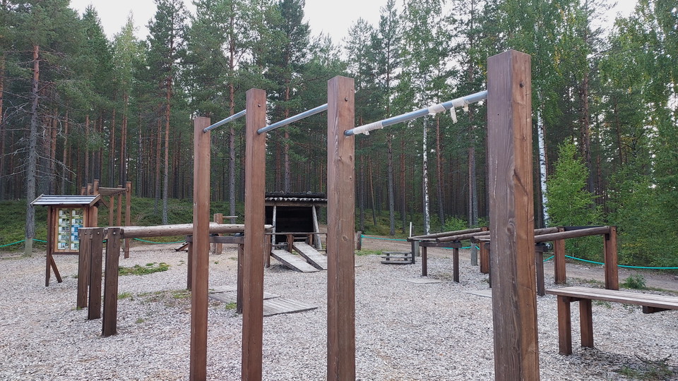 Utegym i Måga