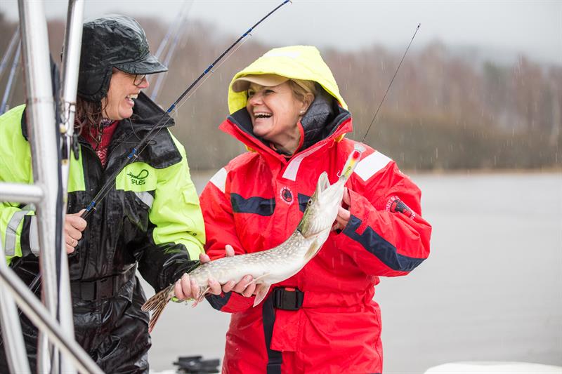 Pike fishing in the Halden Canal