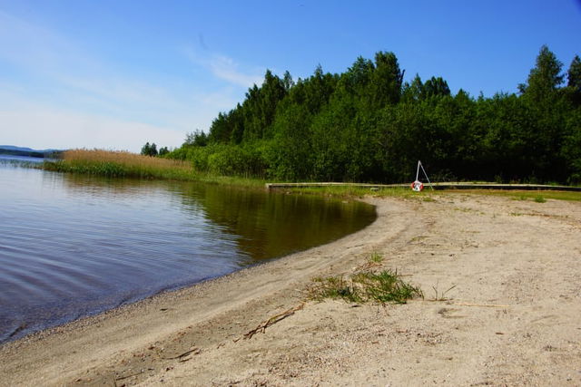 Badplats Borgsjö Strand
