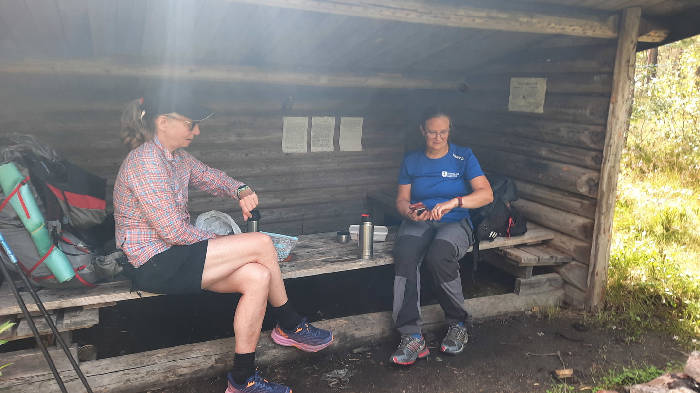 Vindskydd vid Härjeån