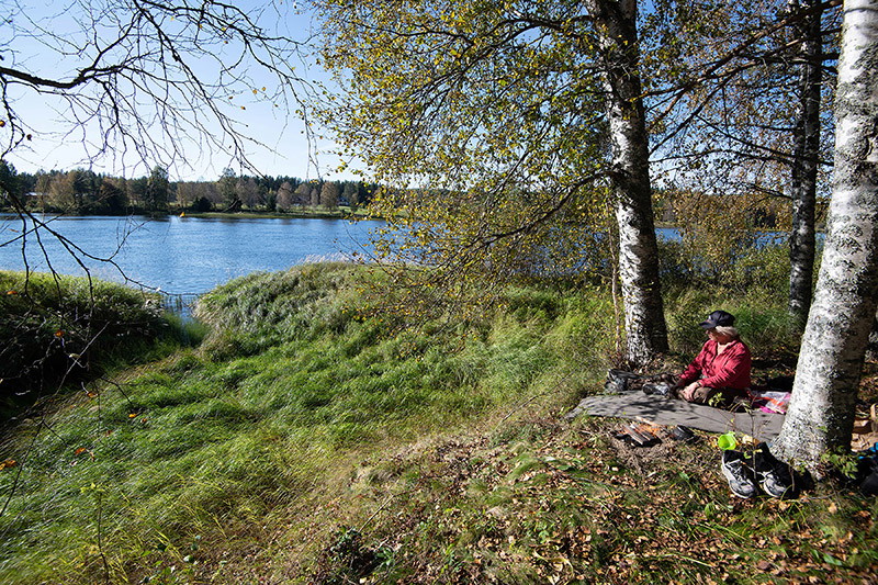 Fikapaus Vindelforsarnas led