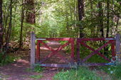 Entré till Klampenborgs naturreservat