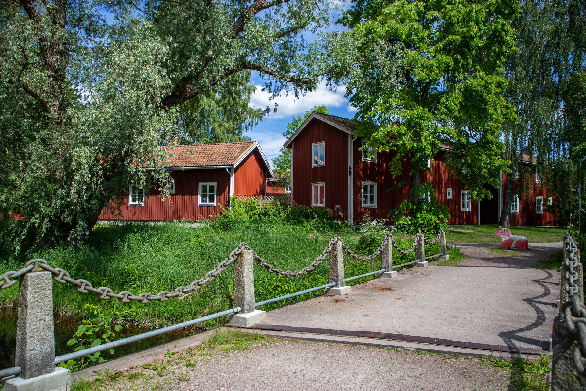 Gamla byn i Avesta.