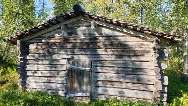 Cultural monument, Slakka-Nikke hut, Serri