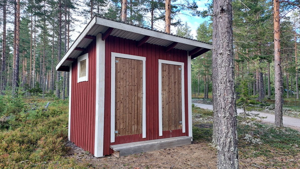 Utedass intill utegymmet