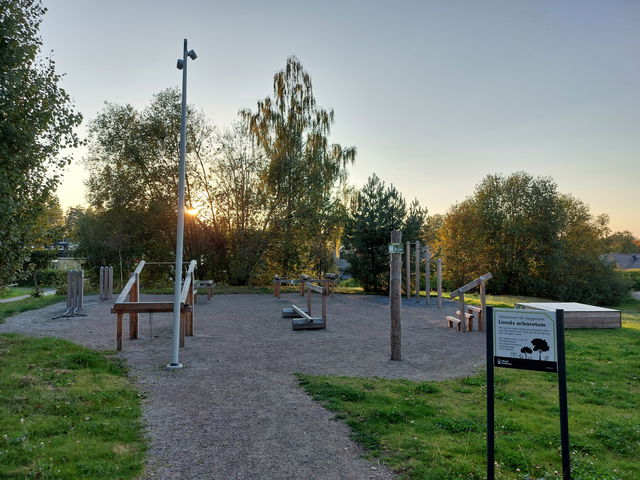 Utegym Linnés arboretum