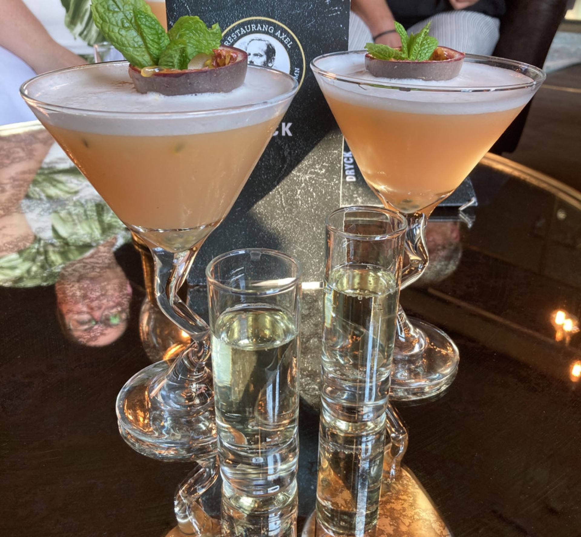 Drinkar hos Restaurang Axel i Kristinehamn