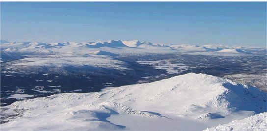 Storumans kommun. Ryfjället