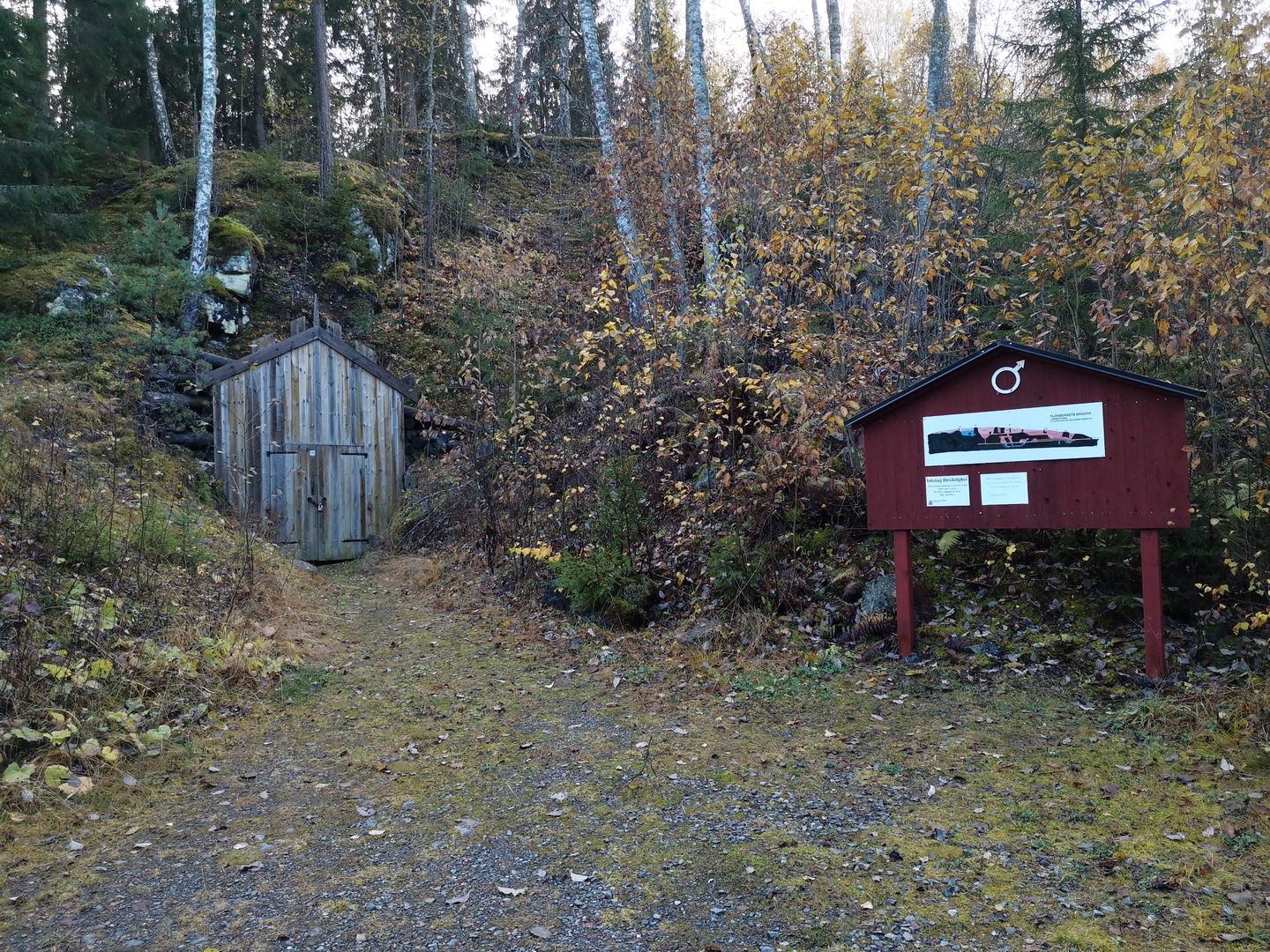 Entré till stollgången