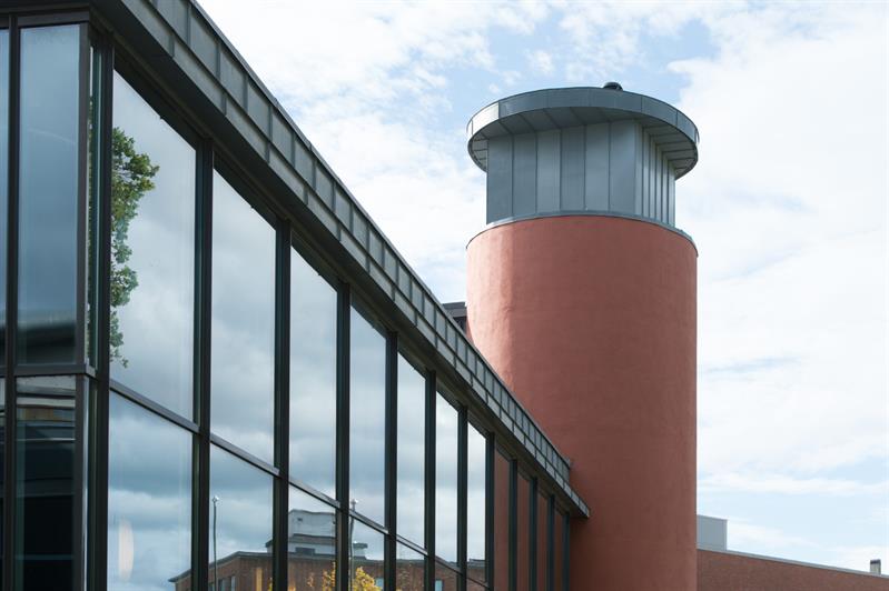 utsiden av bygningen