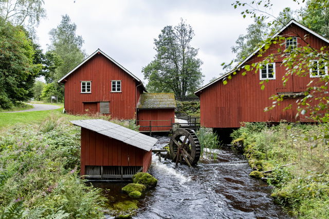 Kvarnlyckan - Ätran, Hallandsleden