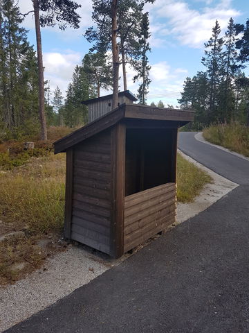 Vedlår Södra Berget handikappvindskydd