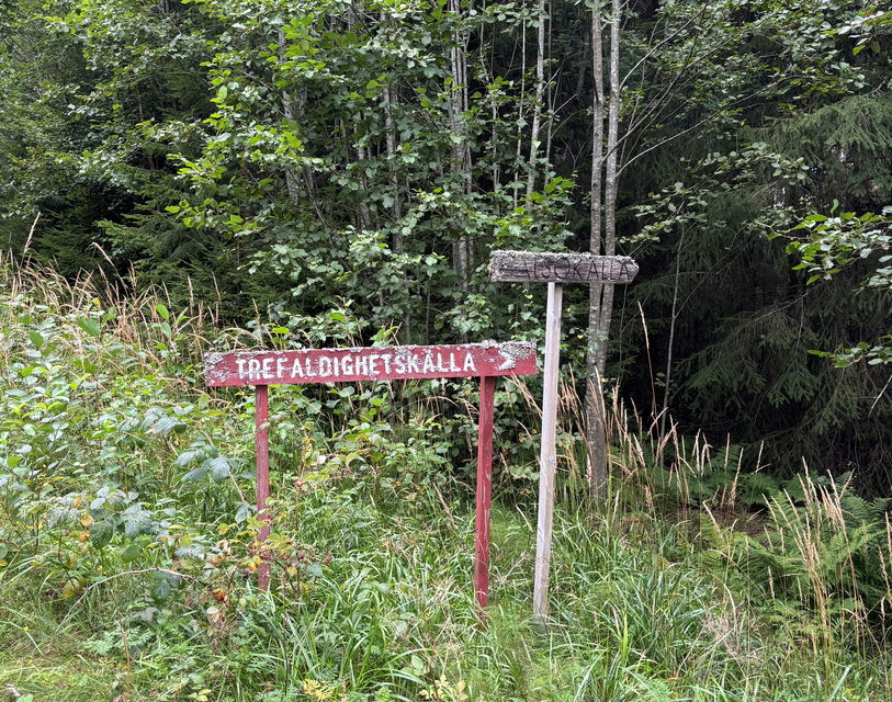 Skyltning vid vägen
