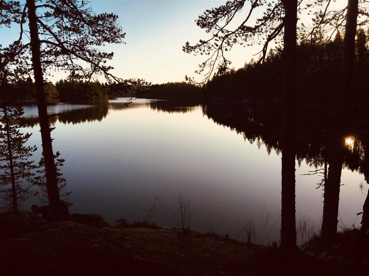 Örvallsjön, foto: Maj-Lis Wikström