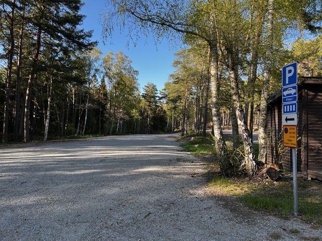 Parkering Lyckesand, Bödakustens östra