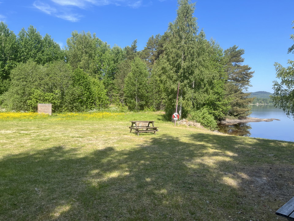 Vy över stranden