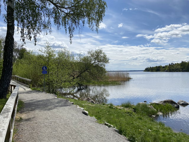 Vårdsätra strandpromenad